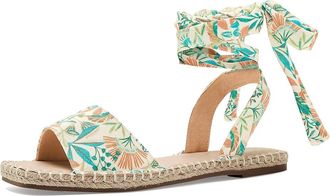 Journee Collection Emelie Sandal Womens Wedge Shoes Tropical : 6.5 M, Synthetic