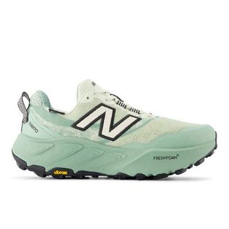 New Balance Mujer Hierro v9 Gore-Tex en Gris/Beige/Verde, Talla 36.5