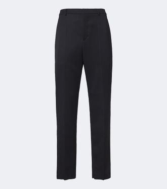Saint Laurent Wool gabardine straight pants