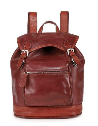 OLD TREND Ficus Genuine Leather Durable Travel Backpack in Brown at Nordstrom