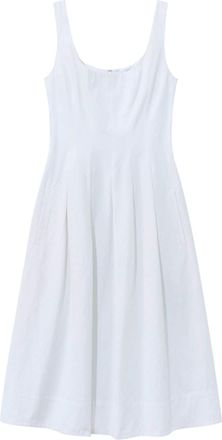 Proenza Schouler pleated cotton dress - women - Cotton - 6