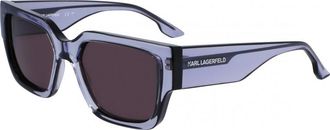 Karl Lagerfeld Womens KL6142S 55 020 Sunglasses - Purple - One Size