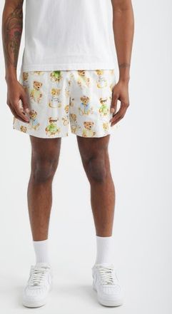 Market Teddy Print Tech Shorts in White Multi at Nordstrom, Size X-Large