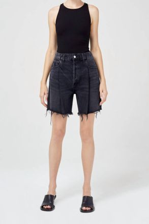A Gold E Fold Waistband Shorts In Conduct