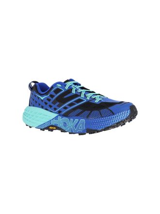 Hoka One One Mixed-Material Trail Sneaker Sneakers - Blue