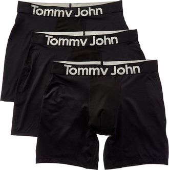 Tommy John Set Of 3 360 Sport Micro 6In Boxer Brief