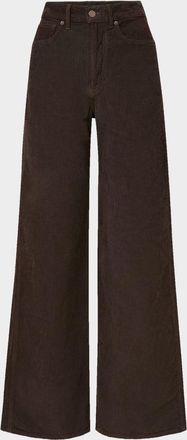 Veronica Beard Taylor Corduroy Wide-Leg Pants