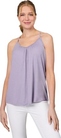Free Country Womens Microtech Chill B Cool V-Neck Cami Top with Built-In Bra