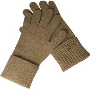 Max Mara Zamianew Gebreide Handschoenen - Dames - Handschoenen - Bruin - ONE Size - Wol - Accessoires