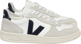 Veja V-10 B-Mesh White Nautico - Heren - Sneakers - Wit - 36 EU - Polyester - Schoenen