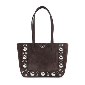 Valentino Garavani Tote Bags, female, Brown, Size: ONE SIZE Brown Shoulder Bag for Women