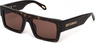 Just Cavalli Womens SJC103 53 0722 Sunglasses - Brown - One Size