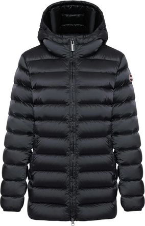 Colmar Donsjack met capuchon - Dames - Outdoorjassen - Zwart - XS - Fitness