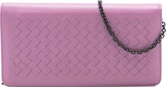 Bottega Veneta Pre-owned Bottega Veneta Nappa Intrecciato Continental Wallet on Chain Ladies KL7K9F6J46327PZR