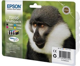 Epson Paquete De 4 Cartuchos De Tinta - T0895 - Epson
