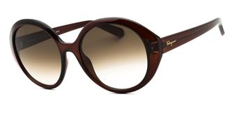 Ferragamo SF1067S 210 Mens Sunglasses Brown Size 57