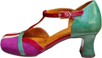 Chie Mihara Paarse lakleren Mary Jane schoenen - Dames - Pumps - Veelkleurig - 40 EU - Leer - Schoenen