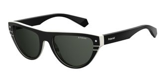 Polaroid PLD 6087/S/X Polarized 9HT/M9 Womens Sunglasses Black Size 55