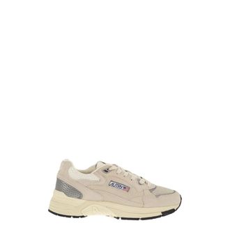 Autry Hyperway Low - Dames - Sneakers - Beige - 38 EU - Katoen - Schoenen