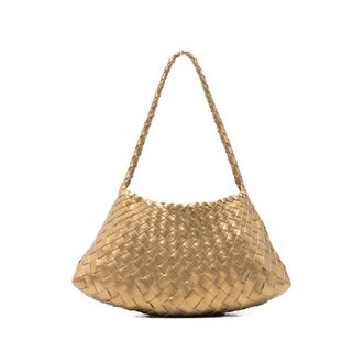 Dragon Diffusion Rosanna Woven Leather Shoulder Bag