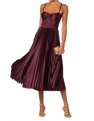 Astr Womens Ascella Dress In Wine