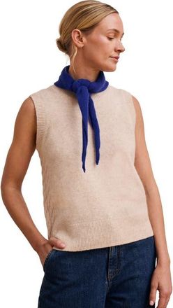 Celtic & Co. Cable Detail Tank in Oatmeal at Nordstrom, Size X-Small