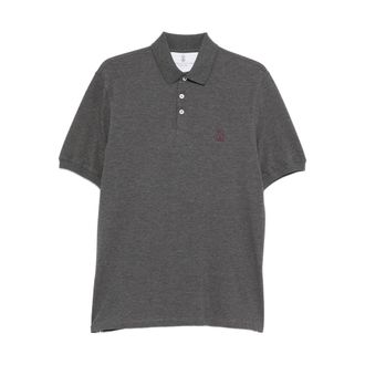 Brunello Cucinelli Short-sleeve Polo Shirt