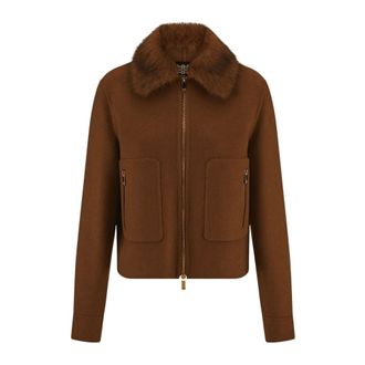 Riani Jassen, Dames, Bruin, XL, Winterjassen