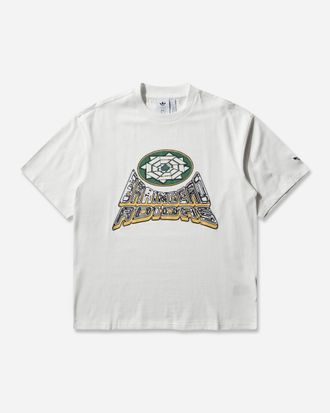 adidas Brain Dead T-Shirt Chalk White