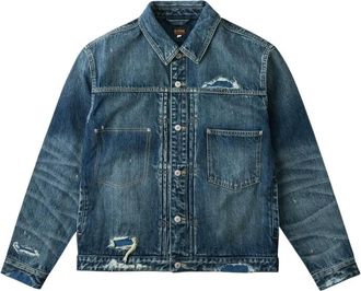 Evisu Giacca in denim Daikoku - - Jackets - Uomo - Blu - L