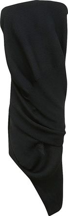 Issey Miyake Kleedjes, Dames, Blauw, M, Polyester, Aerate Midi Jurk
