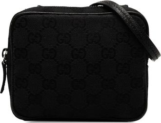 Gucci Pre-owned Mini Bags, female, Black, Size: ONE SIZE Pre-owned Camera Bag