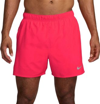 Nike Heren Challenger 2-in-1 Regular Hardloopshorts (Helder Karmijn)
