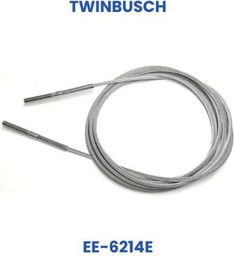 OEM Cable De Repuesto Twin Busch: Cable De Elevaci&oacute;n De Acero Ee-6214e