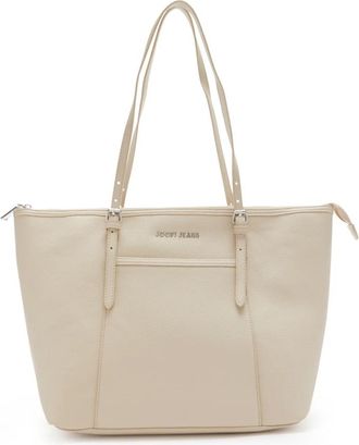 Joop Beige Faux Leather Shopper Tas - Dames - Shoppers - Beige - ONE Size - Tassen