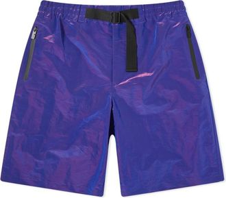 Burberry Mens Iridescent Elasticated Waist Shorts, Size X-Large