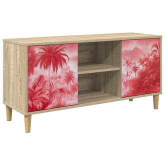 vidaXL Mueble De Tv Aachen 102 X 33 X 50 Cm Sonoma Vidaxl