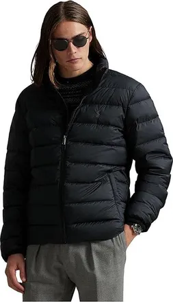 Polo Ralph Lauren Colden Packable Matte Jacket Mens Jacket Polo Black : 2XL, Nylon/Polyester