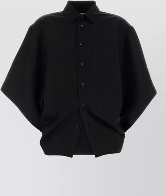 Bottega Veneta wool twill shirt jacket