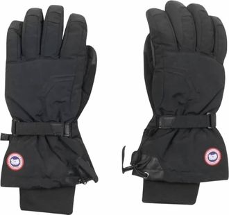 Canada Goose Mens Down Gloves In Black
