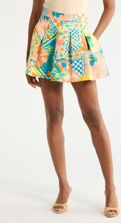 Ramy Brook Frankie Print Skort in Garden Print at Nordstrom Rack, Size 2