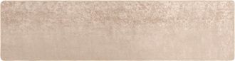 vidaXL Pasillo De Alfombra Marsa Beige 100 X 450 Cm Poli&eacute;ster Y Pvc Vidaxl