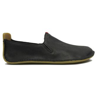 Vivobarefoot Ababa II Leather Mens Slip On Shoes - Black - Size:UK 11.5