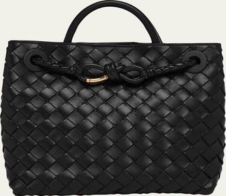 Bottega Veneta Andiamo Small Leather Tote Bag
