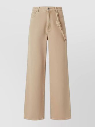Pinko wide-leg jeans