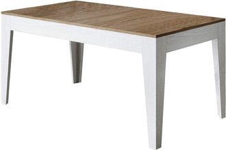 Itamoby Mesa extensible 90x160/220 cm efecto madera roble /fresno blanco