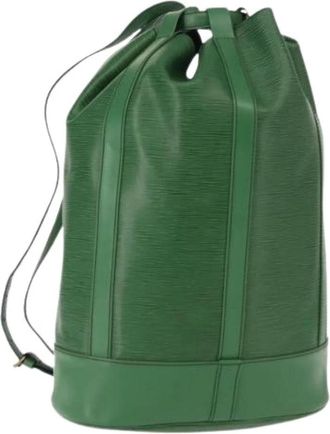 Louis Vuitton Pre-owned Bucket Bags, female, Green, Size: ONE SIZE Pre-owned Vintage Bucket Bag