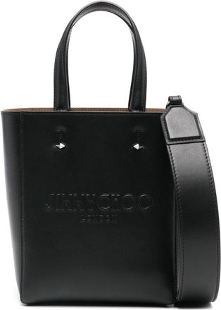 Jimmy Choo London small Lenny North-South tote bag - women - Calf Leather - One Size - Black