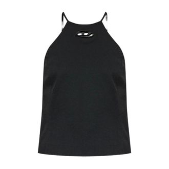 Diesel Camiseta de tirantes Elma - Tops - Mujer - Negro - XS