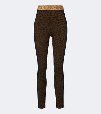 Goldbergh Leggings de esqu&iacute; Caitlyn estampados